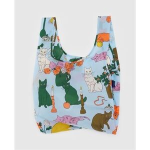 Baggu Still Life Cats and Plants Standard Tote Bag NEW